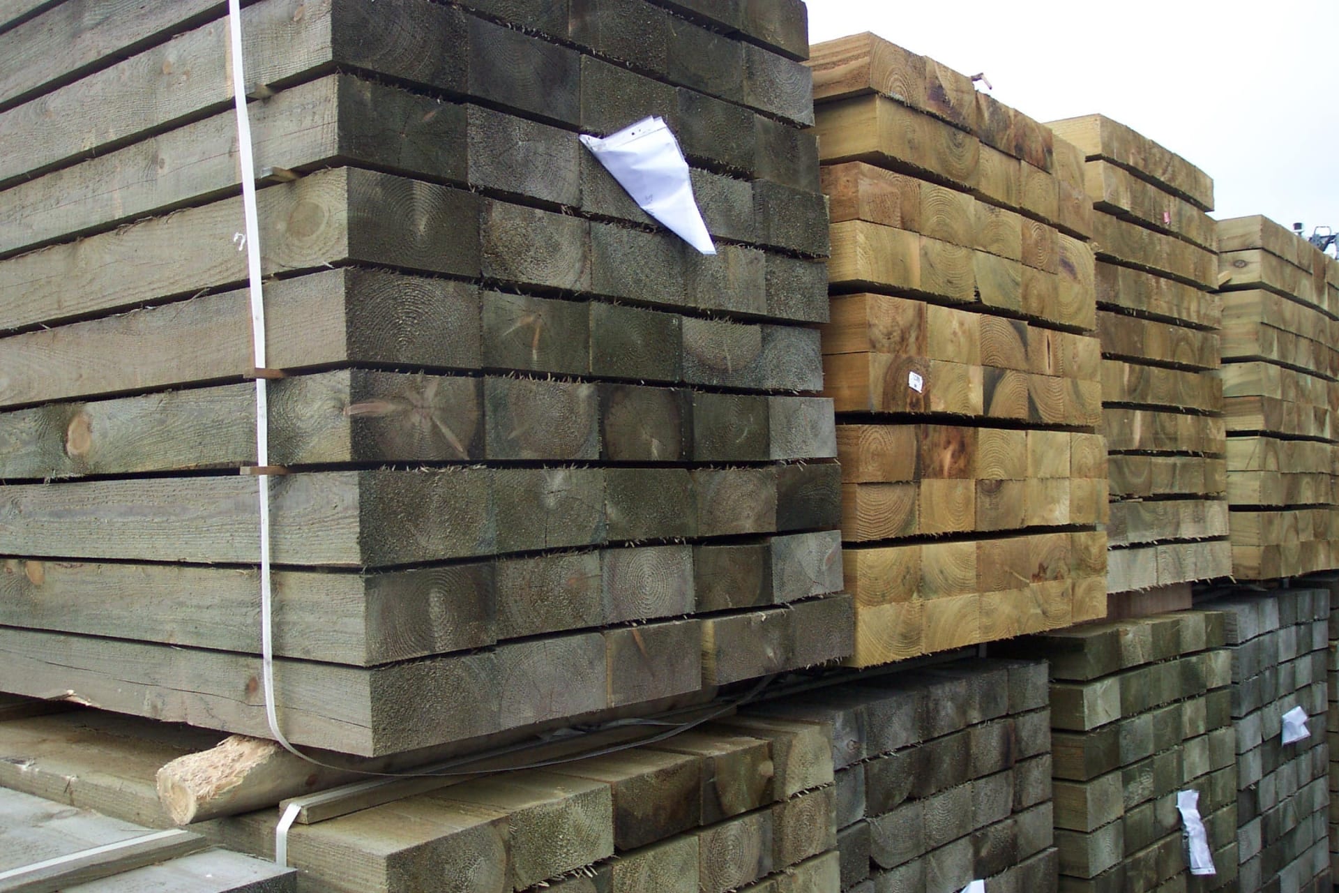 New Softwood Railway Sleepers