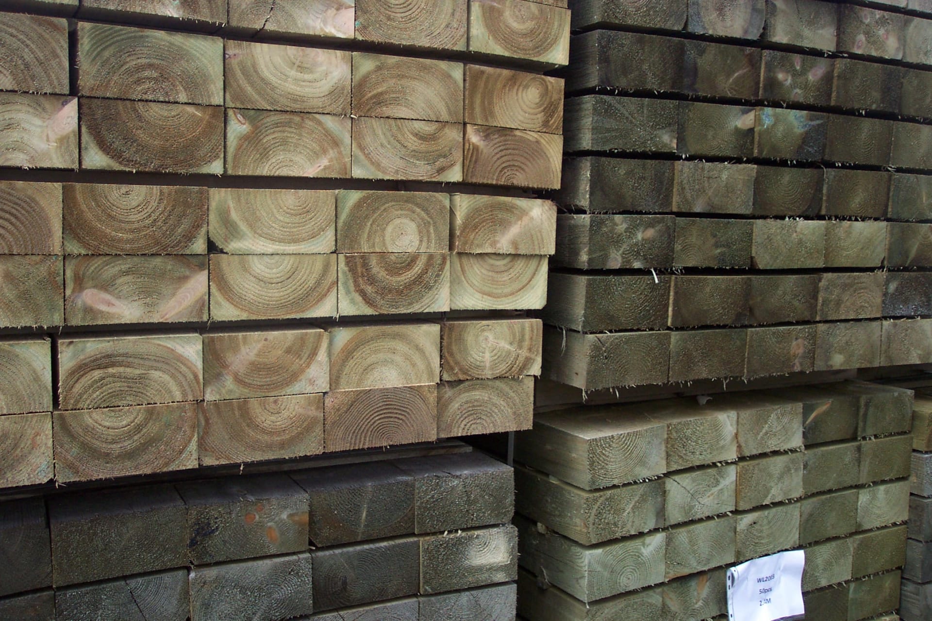 New Softwood Railway Sleepers