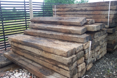Reclaimed Grade A Railway Sleepers