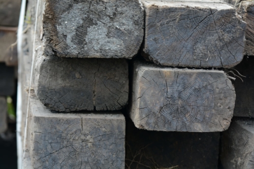 Reclaimed Grade A Railway Sleepers
