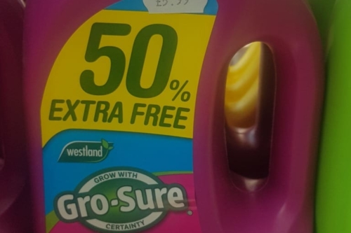 Gro-Sure Ericaceous Plant Food Liquid - 1L + 50% Extra free