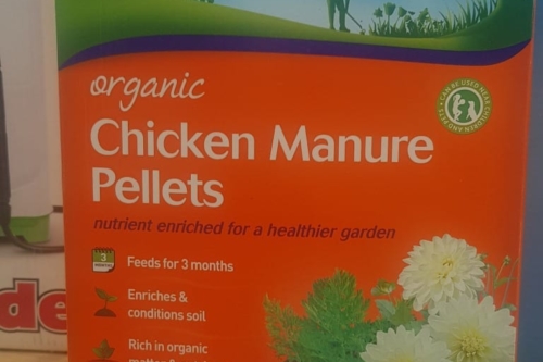 Organic Chicken Manure Pellets 2.25kg + 25% Extra Free