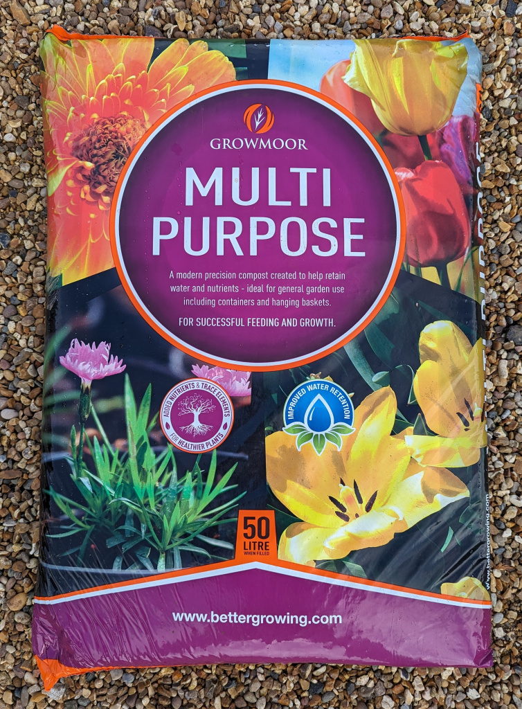 Growmoor MultiPurpose Compost Singletons Nurseries